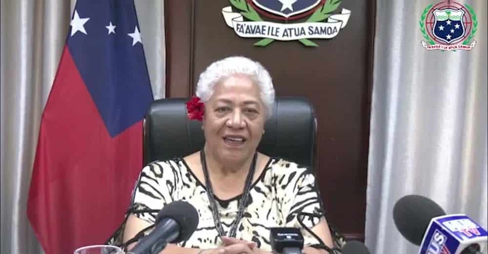 Hon PM. Fiame Naomi Mataafa