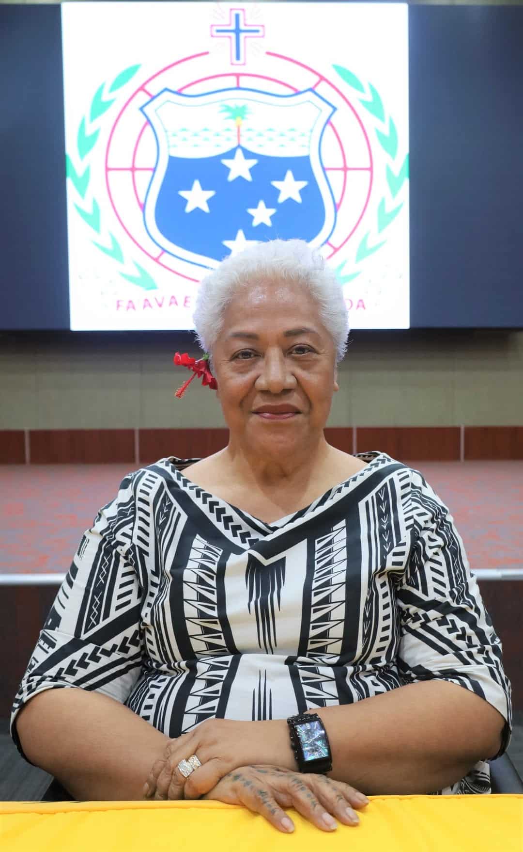 Hon PM Fiame Naomi Mata'afa