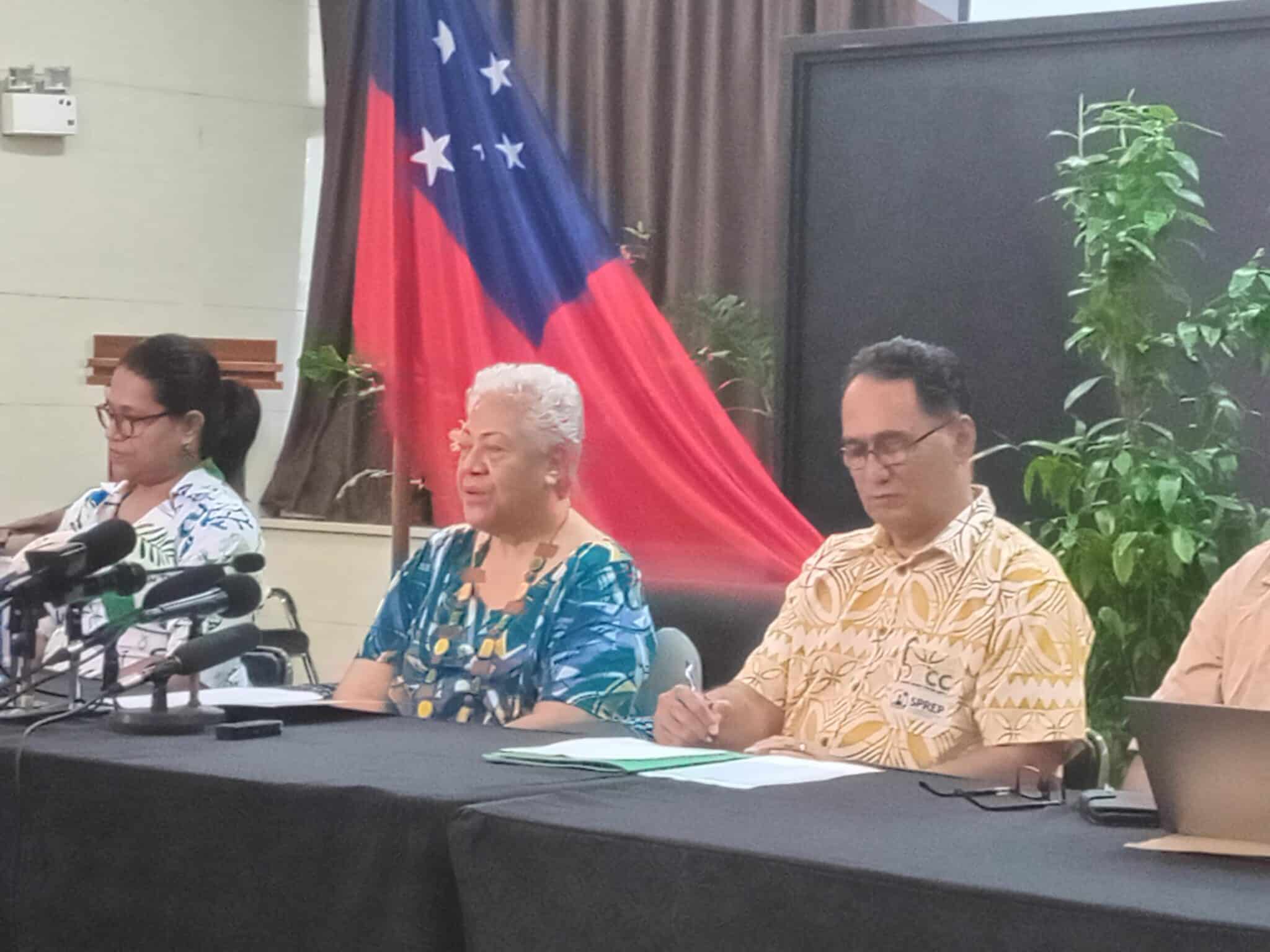 PM Fiame Naomi Mataafa