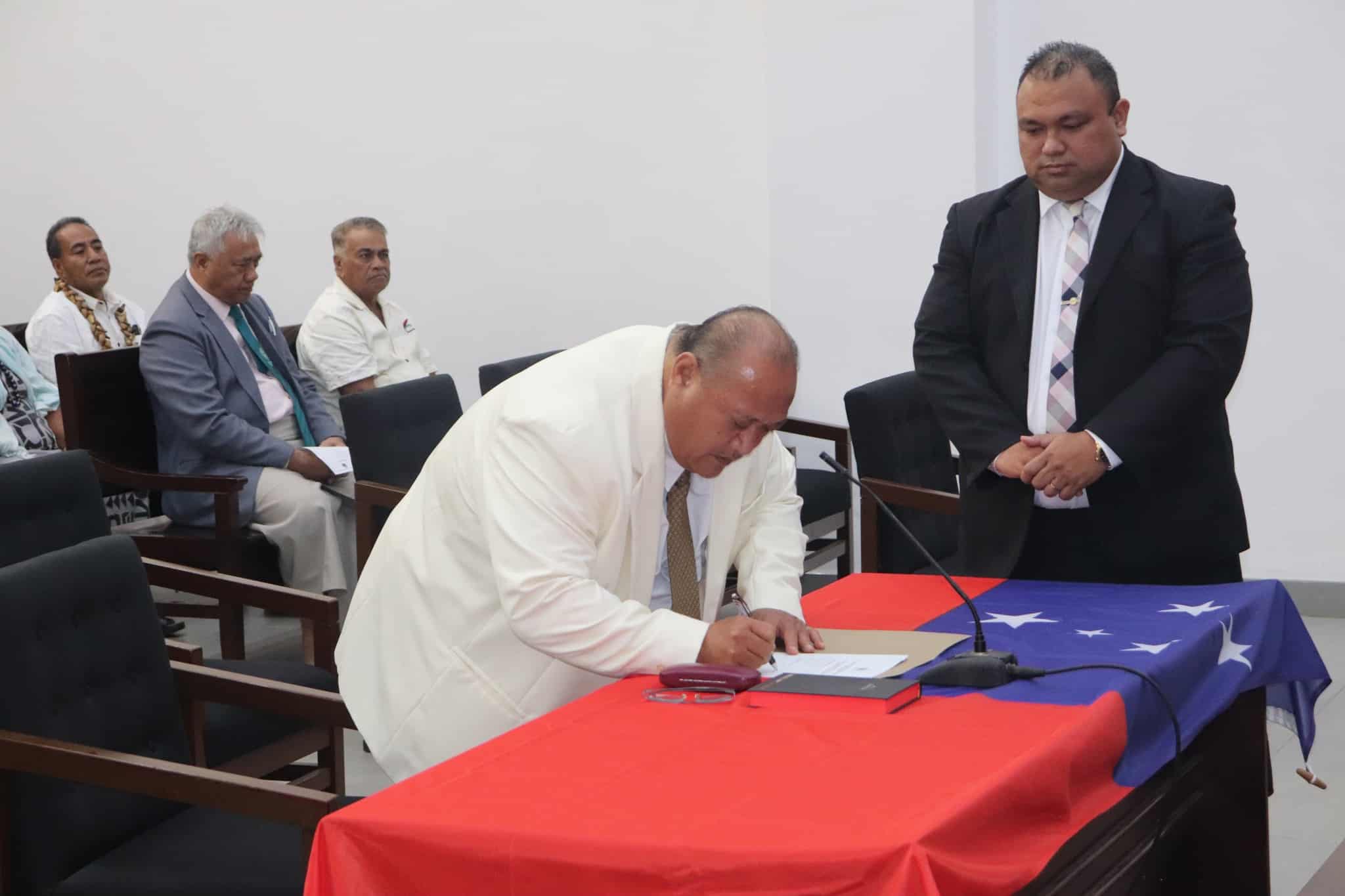 Tauiliili Sekuini Solomona, new LTC Pelesetene Lagolago