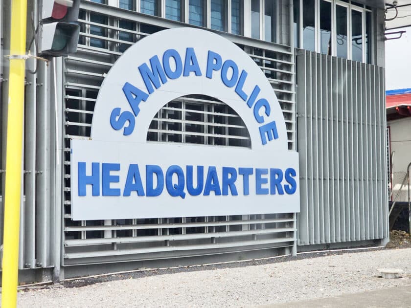 Samoa-police-headquarters - Radio Samoa