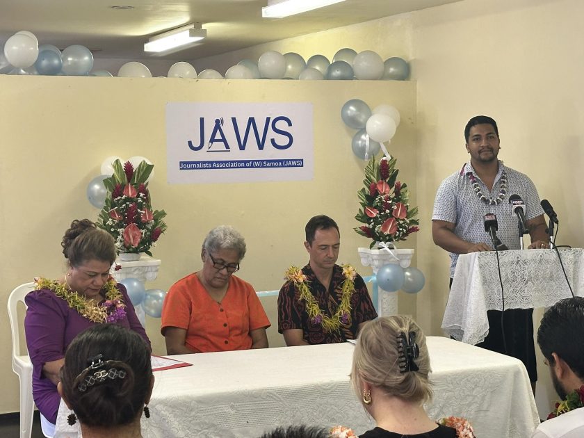 JAWS with Australia High Commissioner in Samoa