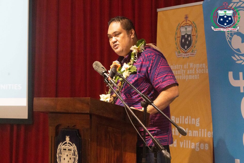 Hon Moefaauouo Julius Ah Kui Tafuna'i