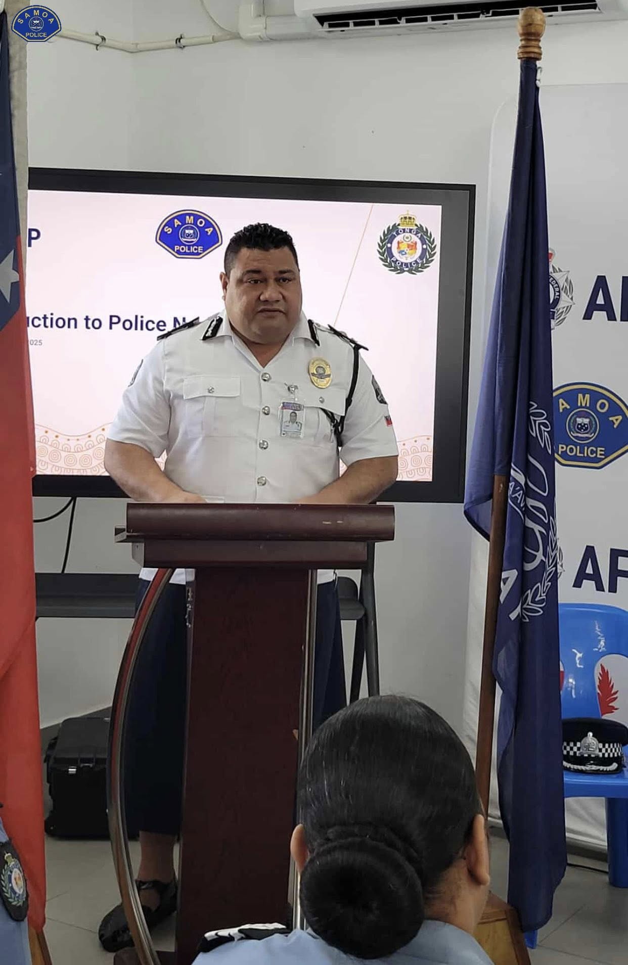 Acting Police Commissioner, Afamasaga Leiataua Samuelu Afamasaga.