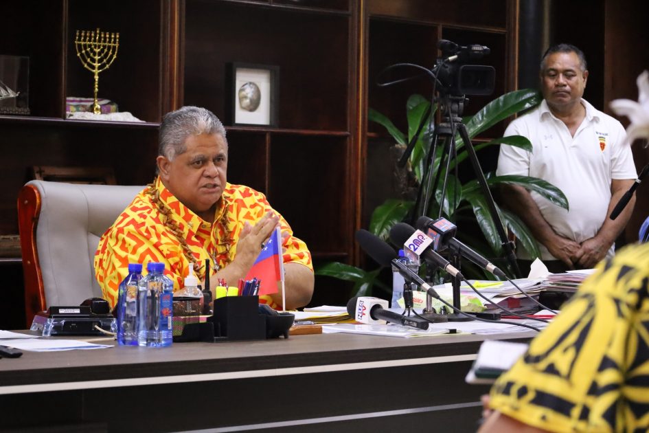 Samoa PM, Hon Laaulialemalietoa Leuatea Polataivao Fosi Schmidt