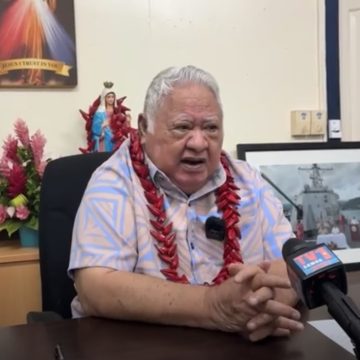 Hon Tuilaepa Lupesoliai Sailele Malielegaoi, leader of HRPP
