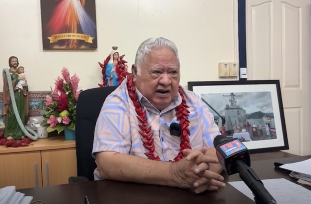 Hon Tuilaepa Lupesoliai Sailele Malielegaoi, leader of HRPP