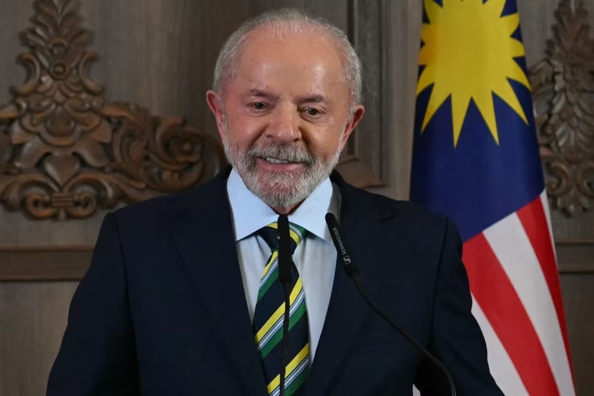 Brazil's President Luiz Inacio Lula da Silva