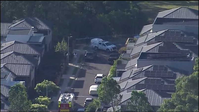 The attack happened behind a school in Sydney's north west.