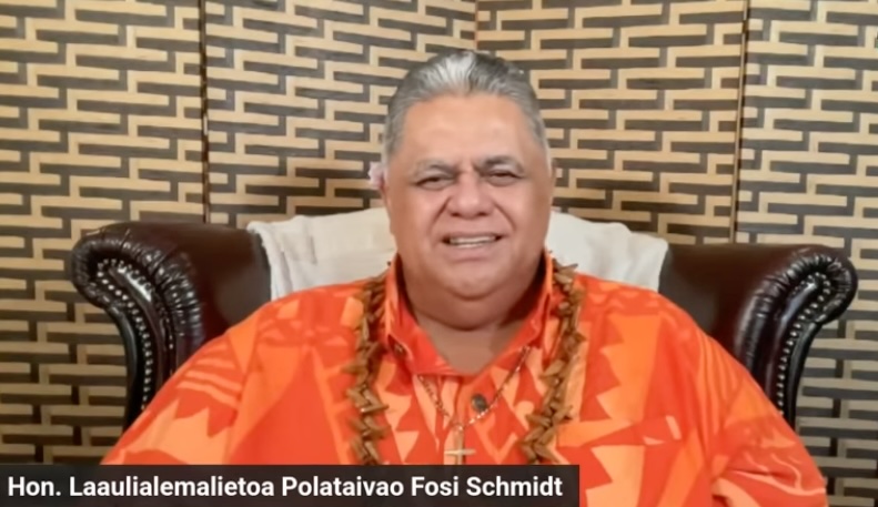 Hon PM, Laaulialemalietoa Leuatea Polataivao Fosi Schmidt