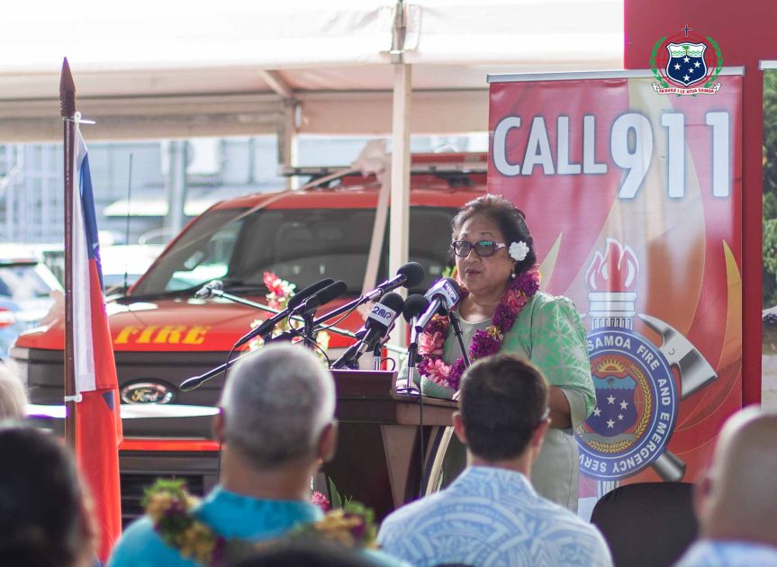 Keynote Address by the Honourable Minister for Natural Resources and Environment, Fire and Emergency Services, Seve Te’i Fuimaono