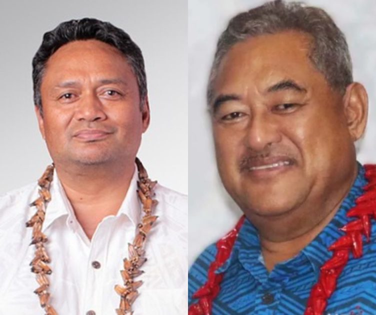 DP. Hon Toelupe Poumulinuku Onesemo & HRPP Candidate, Tuiloma Tusa Laneselota Lameko