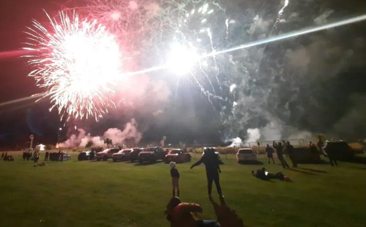 Fireworks have been banned in several locations over the holidays.