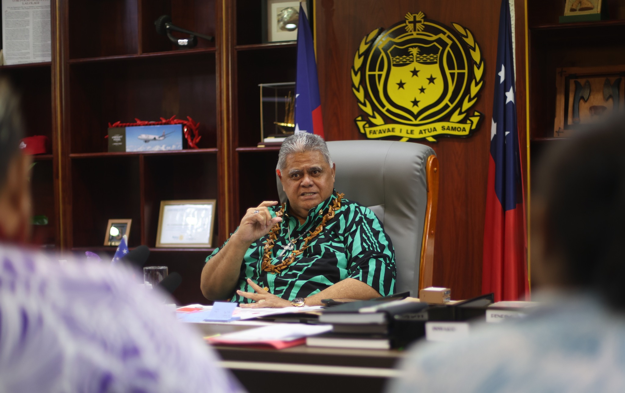 Hon PM, Laaulialemalietoa Leuatea Polataivao Fosi Schmidt