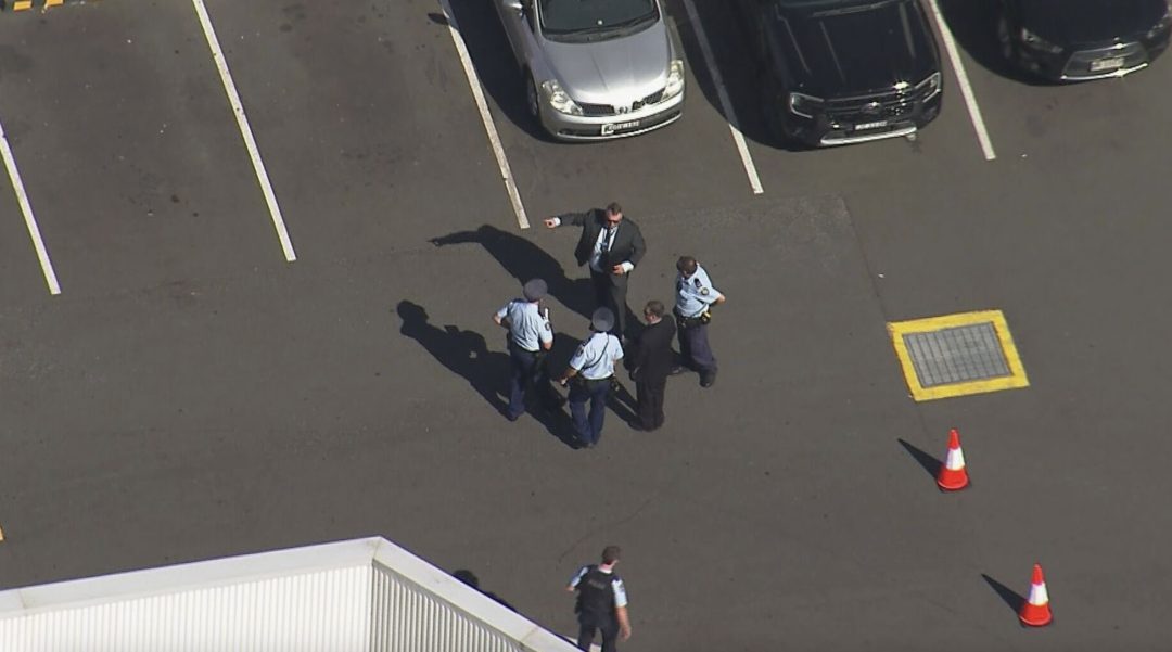 Police are on the scene after reports of shots fired outside a gym in Gregory Hills.
