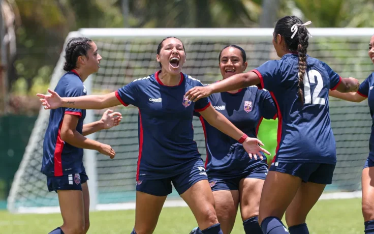 American Samoa reach second round of football world cup qualifier.