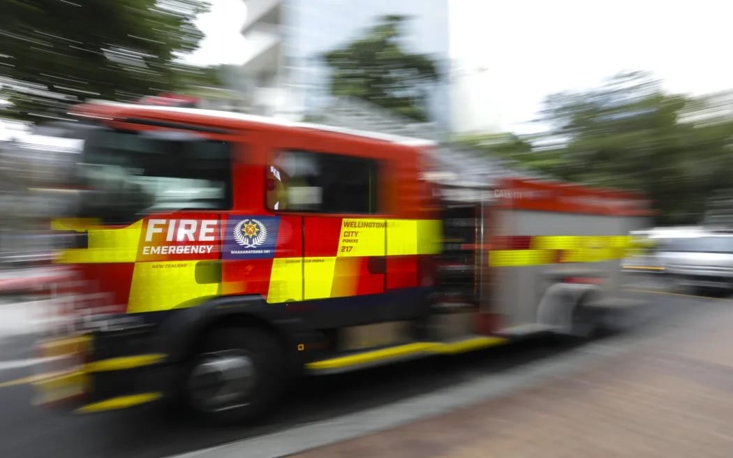 Emergency services were called to the house on Kohekohe Street on Monday afternoon.