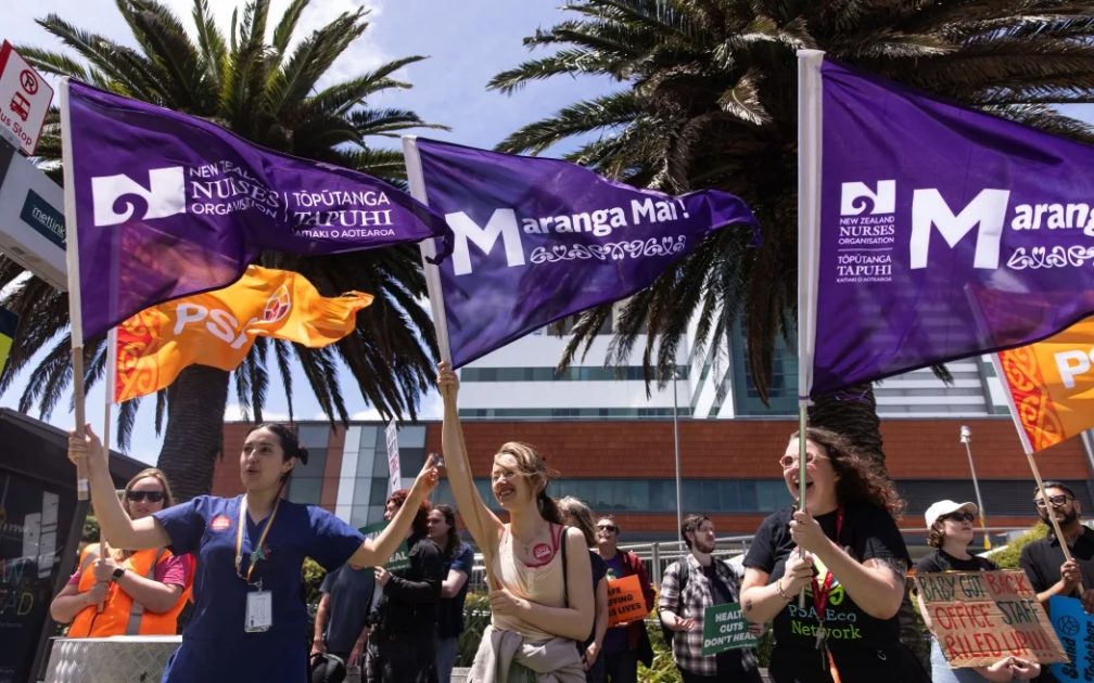 New Zealand Nurses Organisation strike on 28 November