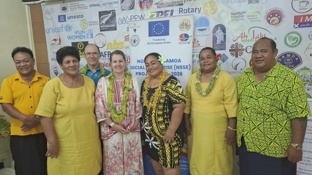European Union (EU) Official Partnership Visit to SVSG: Supporting Nofotane Women and Ending Violence