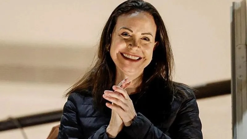 Venezuelan opposition leader and Nobel Peace Prize winner, Maria Corina Machado