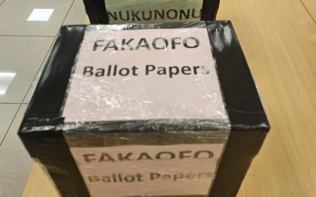 2026 Tokelau general election ballot papers.