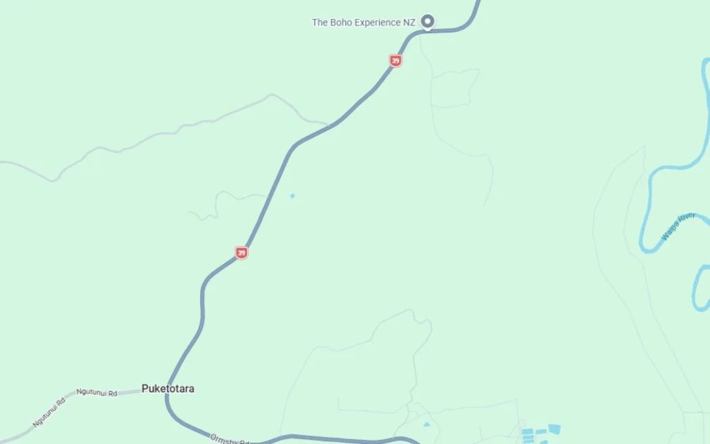 A man has died after his car was submerged in floodwaters on State Highway 39.