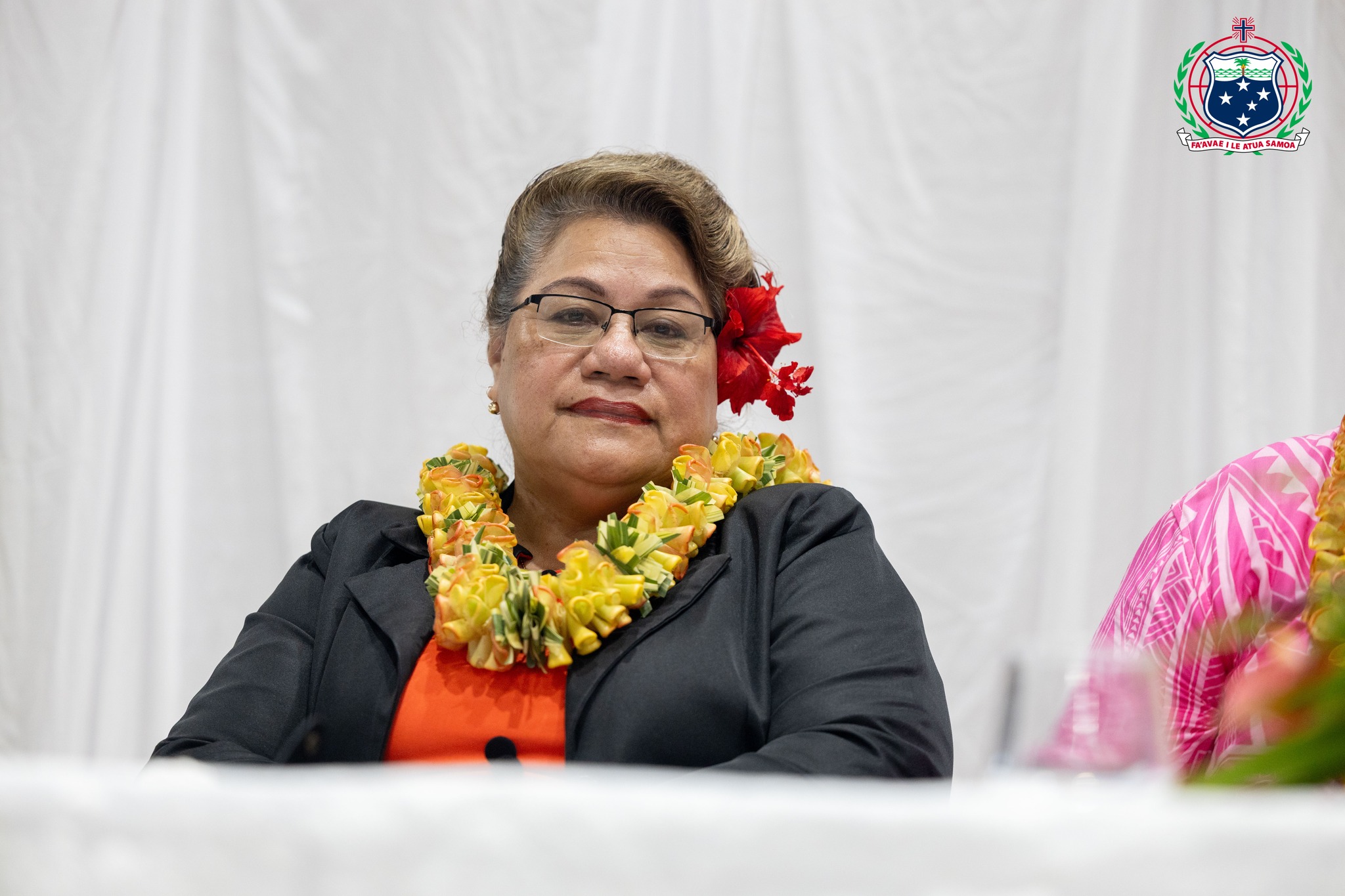 Minister of Finance, Hon Mulipola Anarosa Ale Molioo.