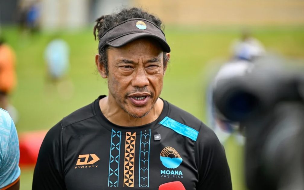 Moana Pasifika head coach Tana Umaga.