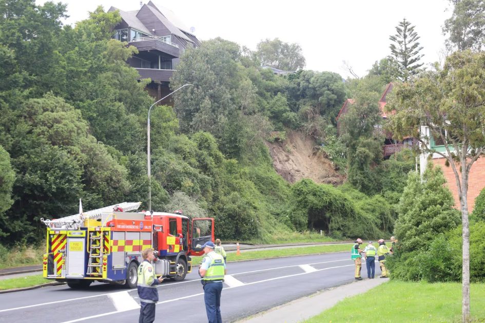 Police and Fire and Emergency NZ are at the scene.