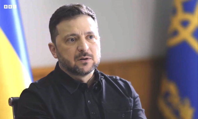 President Volodymyr Zelensky