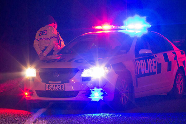 The vehicle has then turned into Glenburn Place where two occupants bailed out while it was still moving, causing it to crash through a fence,” says police inspector Matt Hoyes.