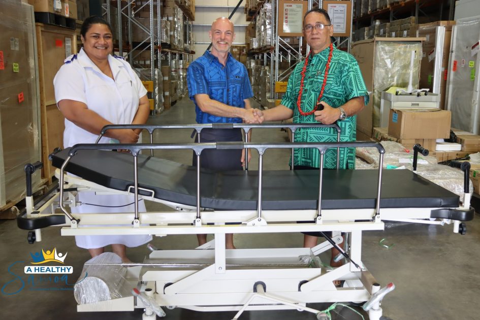 U.S. Government Donates Medical Equipment to Faleolo Hospital