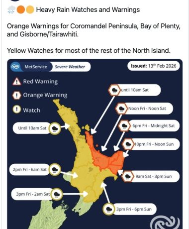 Heavy Rain Watches and Warnings