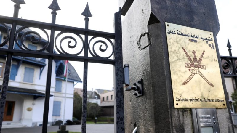 The talks are taking place in the Omani mission building in Geneva.