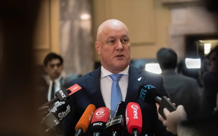 NZ Prime Minister Christopher Luxon said US President Donald Trump's social media post was racist.