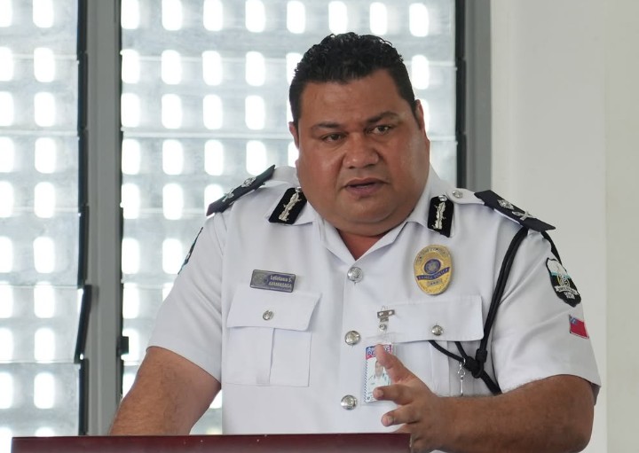 Acting Commissioner for Police, Leiataua Samuelu Afamasaga.