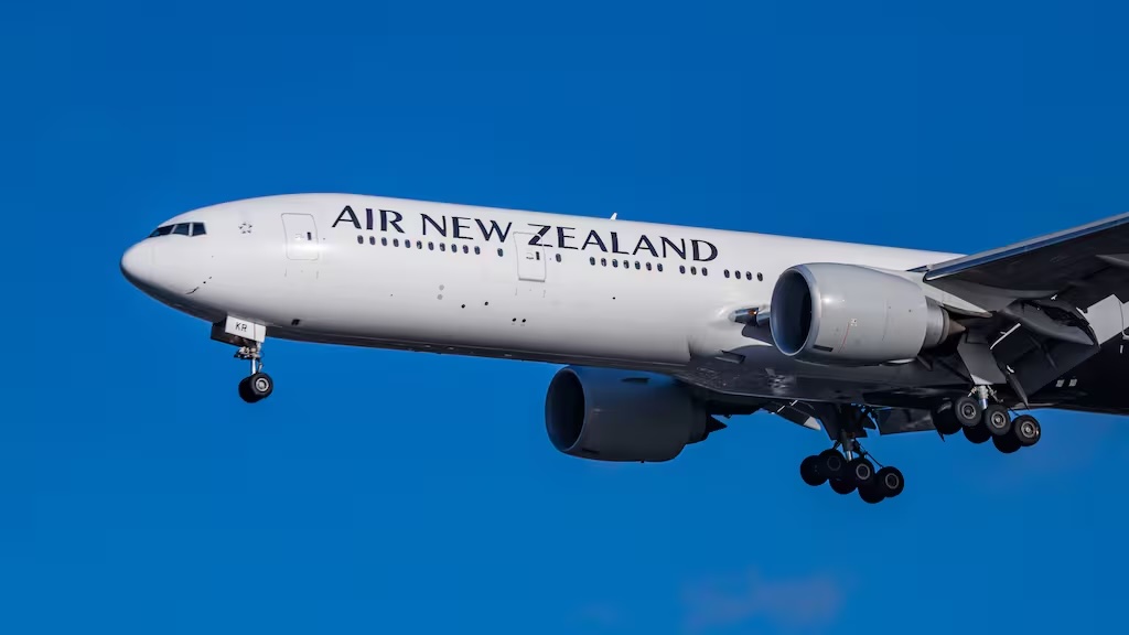 An Air New Zealand Boeing 777
