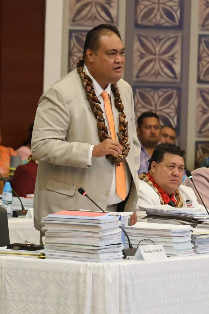 Hon Moefaauouo Julius Ah Kui Tafuna'i