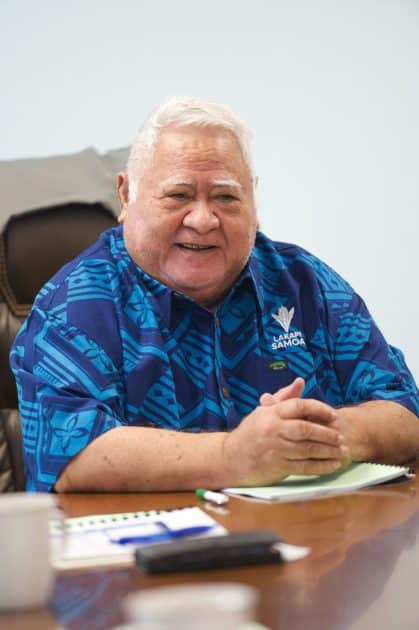 Honourable Tuilaepa Dr Sailele Malielegaoi