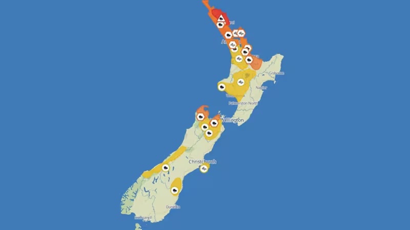 MetService urges everyone to stay up to date with the latest forecasts and severe weather information.