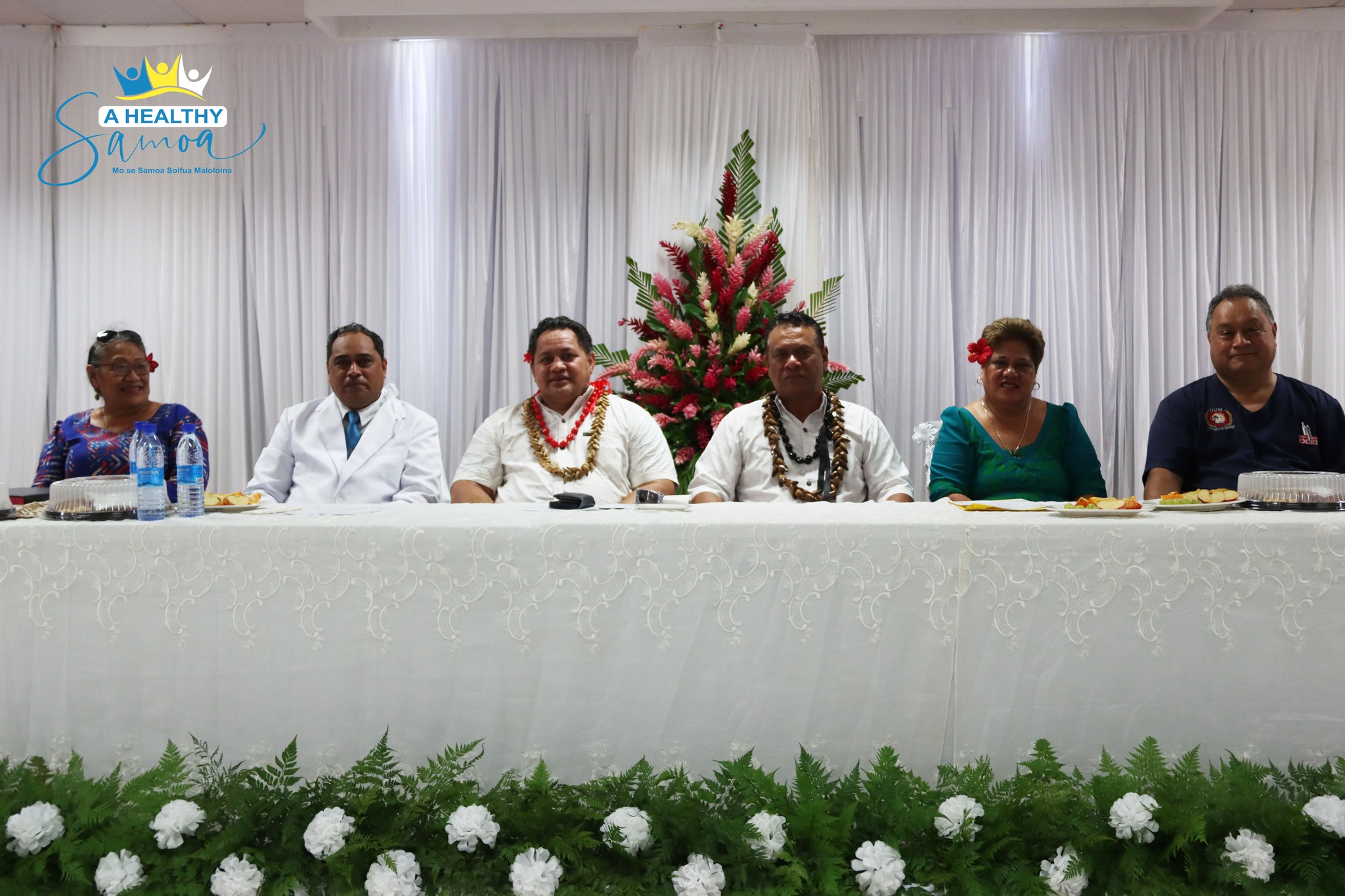 Official welcome of the Honorable Associate Minister of Health, Hon. Motuopua'a Seve Henney Papalii Afelē.
