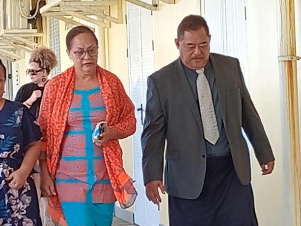 Tuiloma Lance Lameko and his wife Louise Lameko