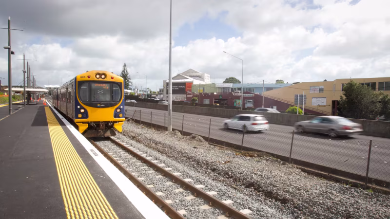 Six people were arrested after an aggravated robbery at Ellerslie Train Station.