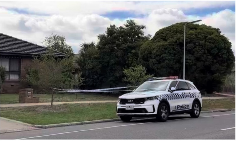 A member of the public reported finding the baby﻿ in the backyard of their home in Keilor Downs.