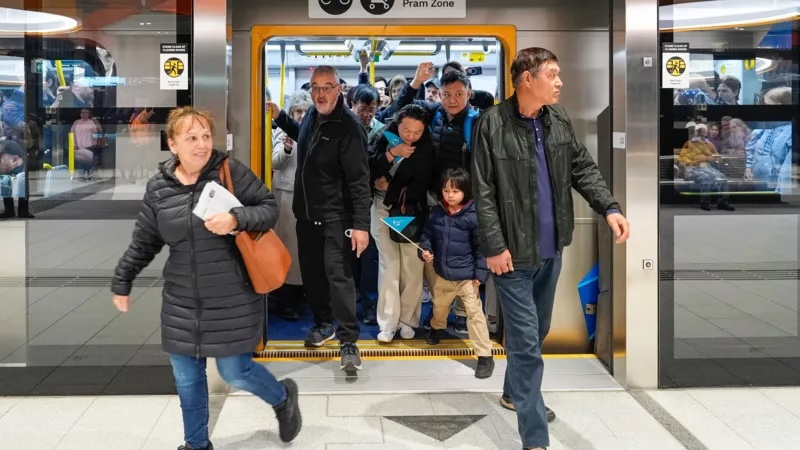 Trains in Melbourne are among services that will be made free.