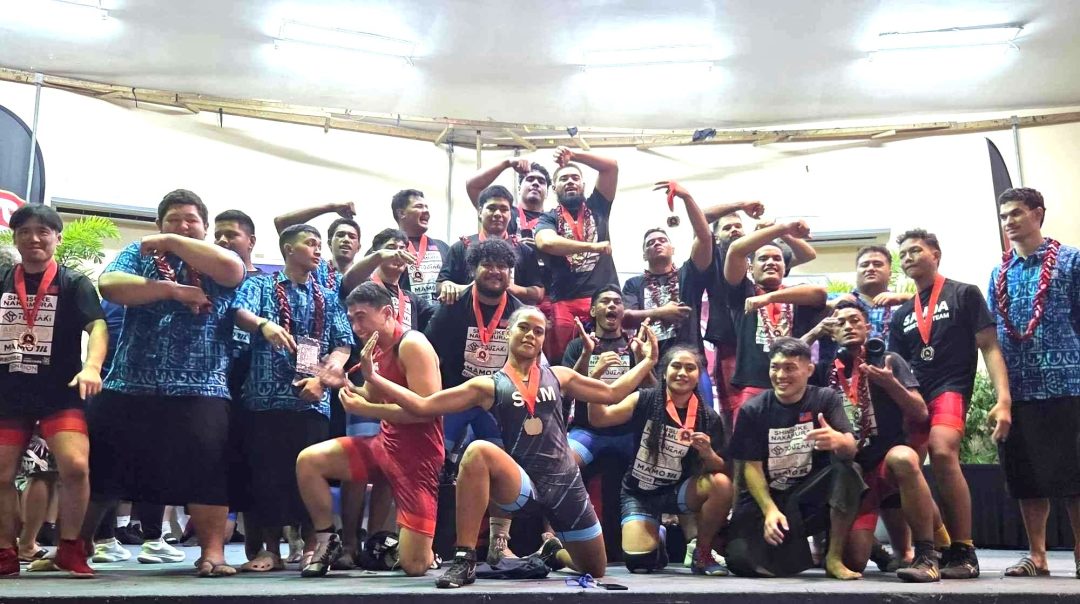 Samoa wrestling team 2026.