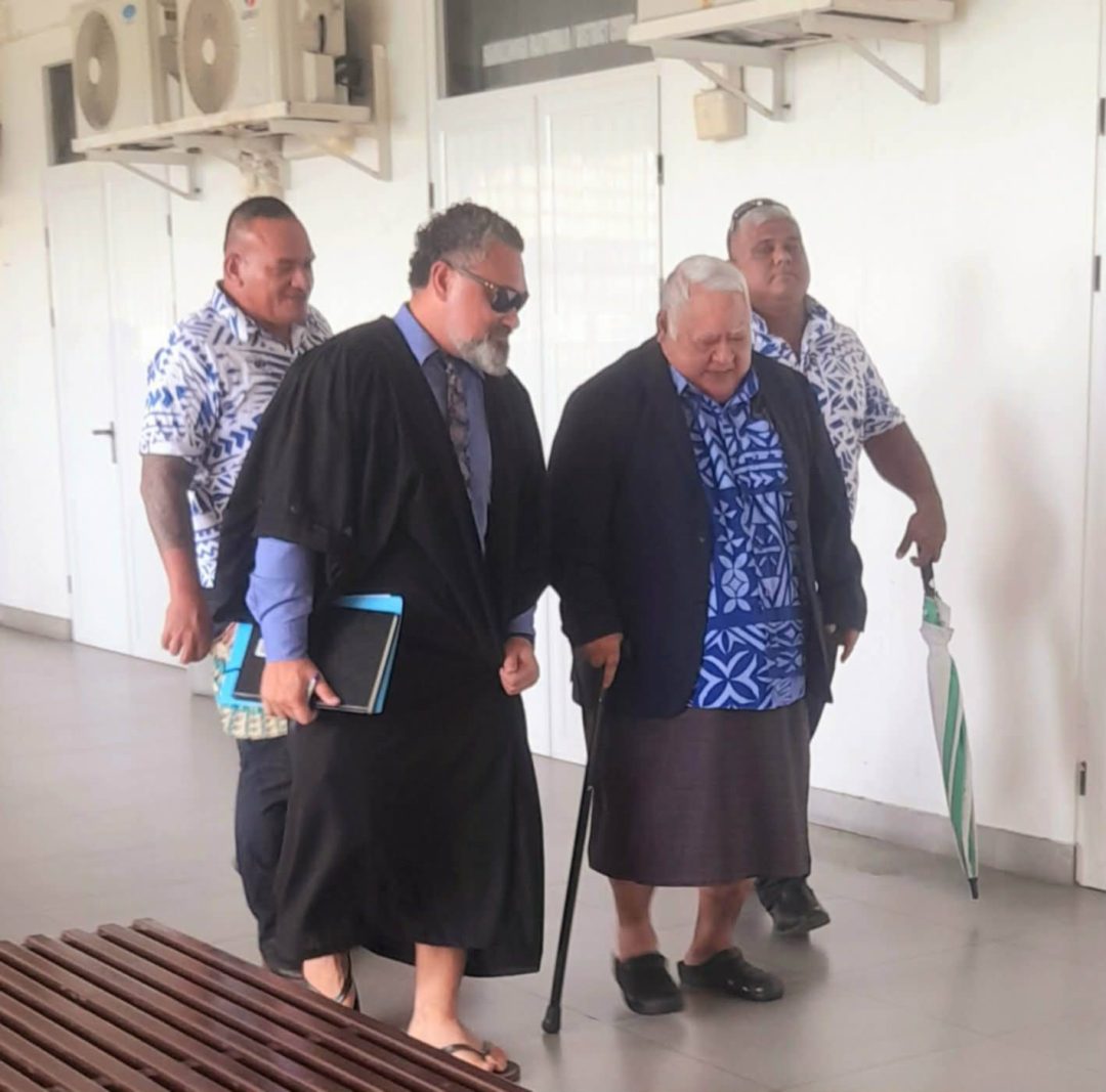 HRPP leader outside court