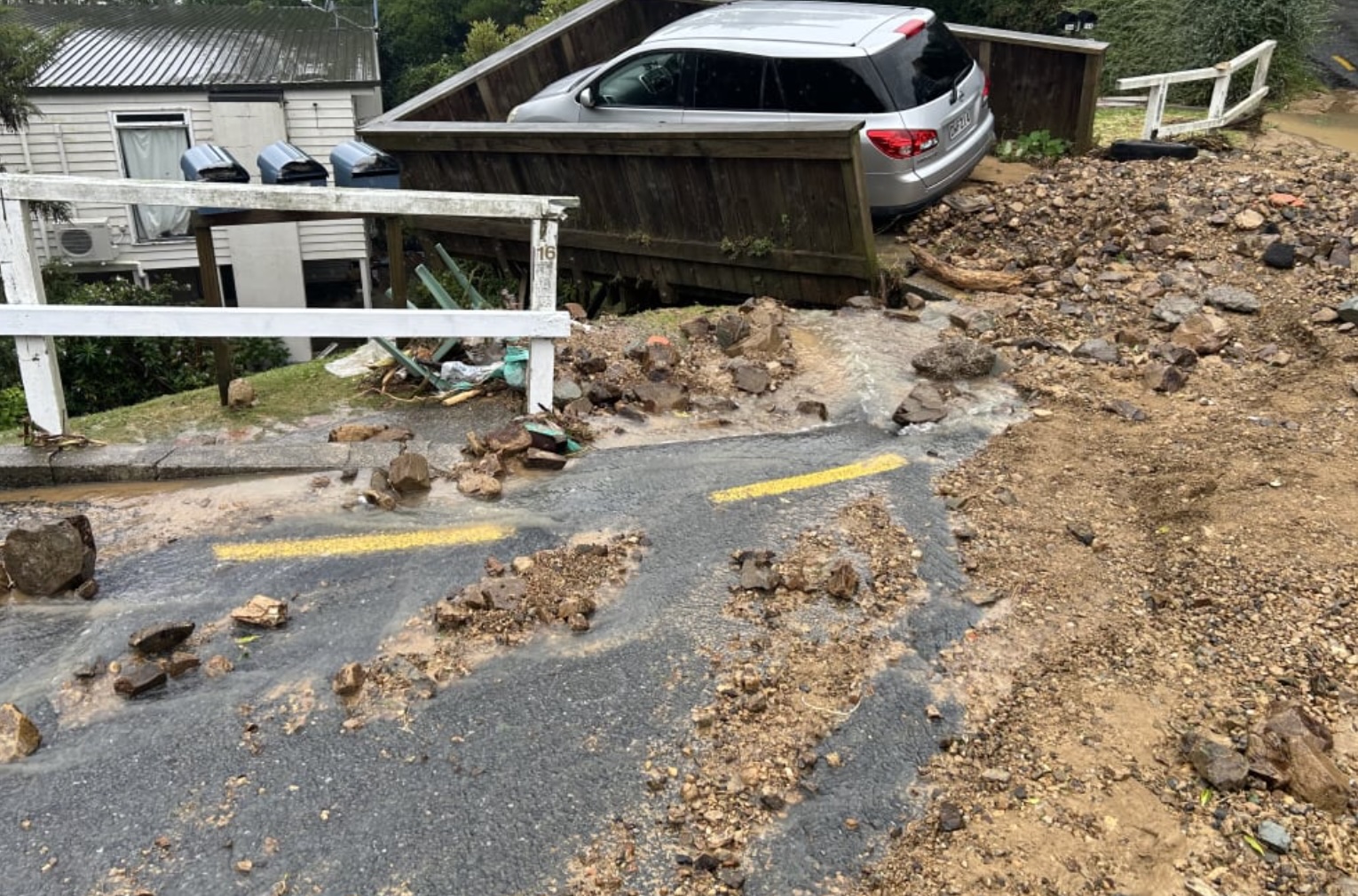 Slips and water damage have made homes uninhabitable.