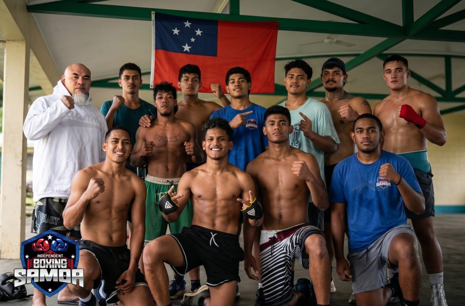 IBS Boxing team Samoa.