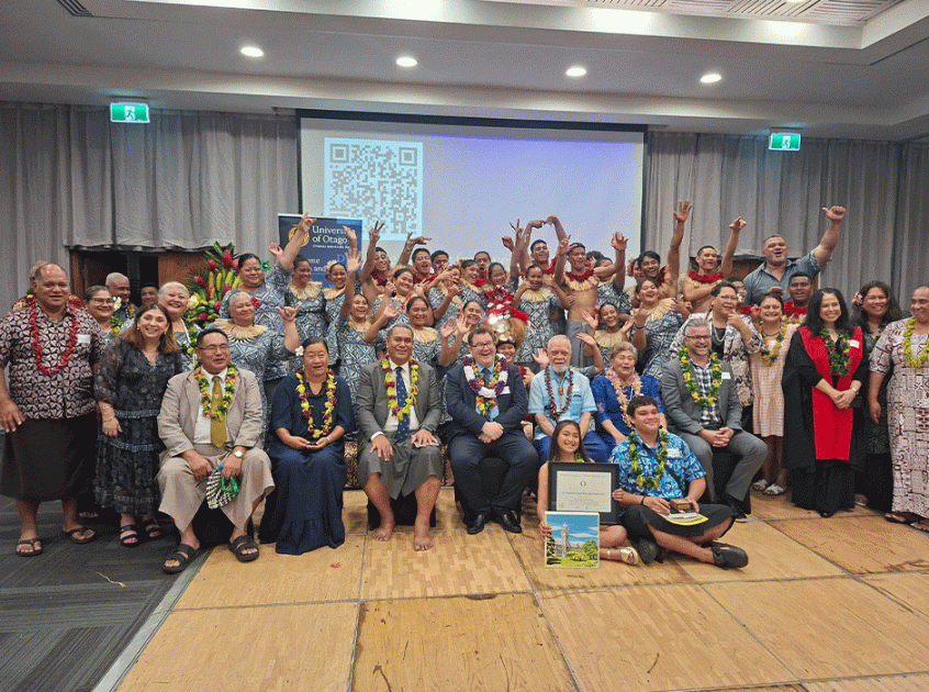 Le Mamea Ropati Alumini award